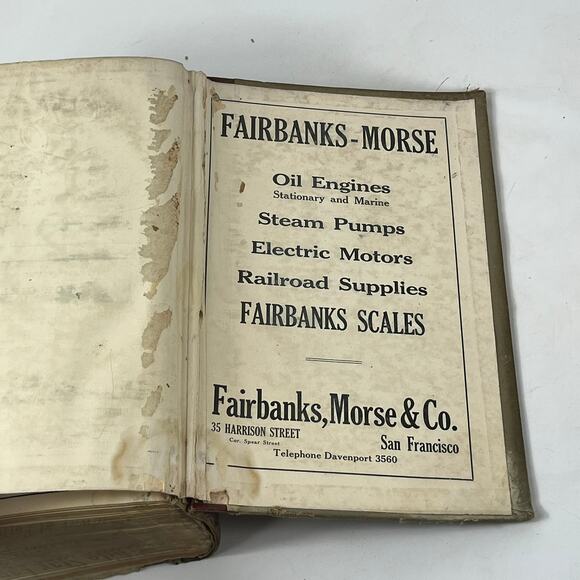 1926 CA Oakland Berkeley Alameda City Directory POOR Business Ancestry Genealogy - Picture 13 of 16